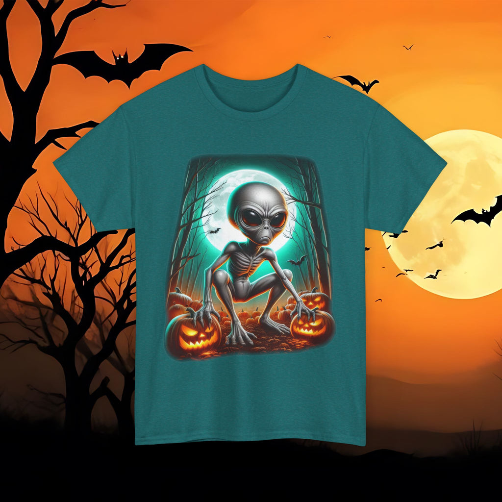 Alien Pumpkin Patch T-Shirt