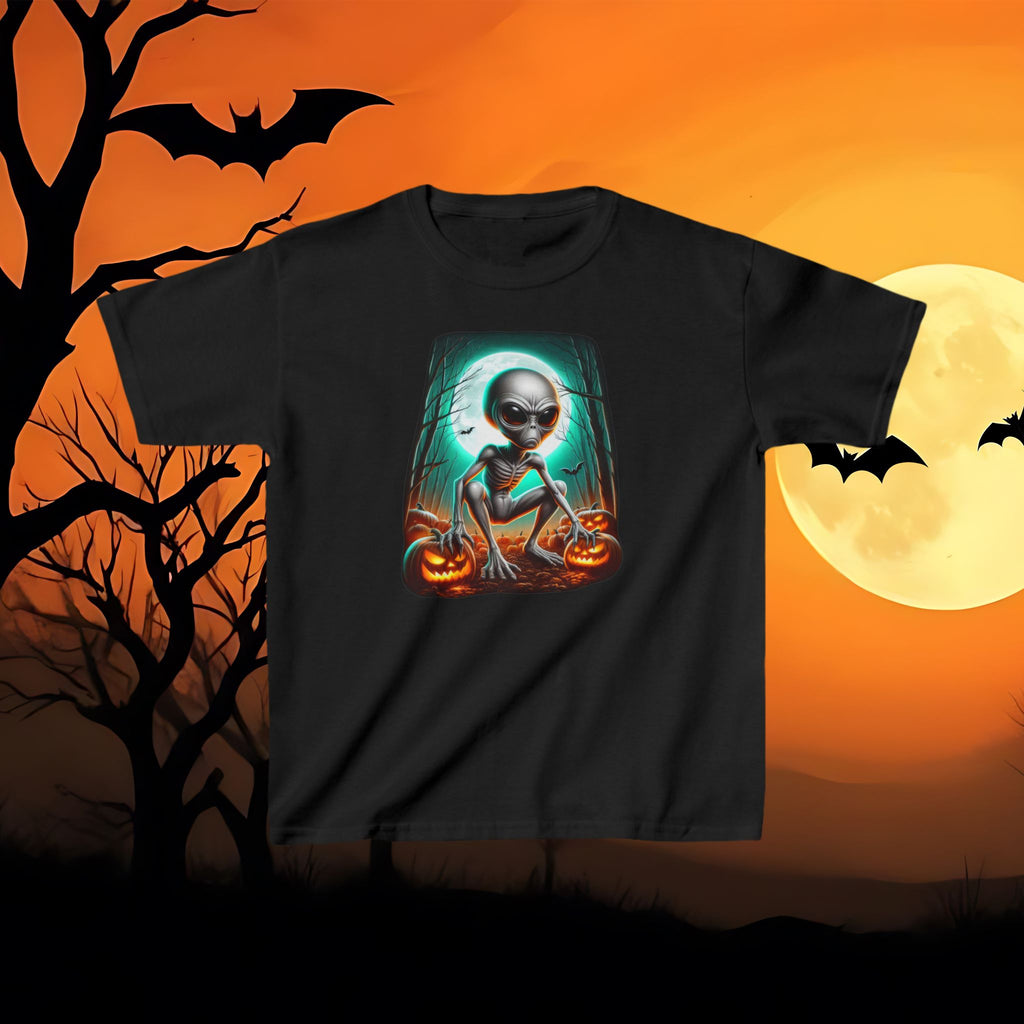 Alien Pumpkin Patch Youth T-shirt