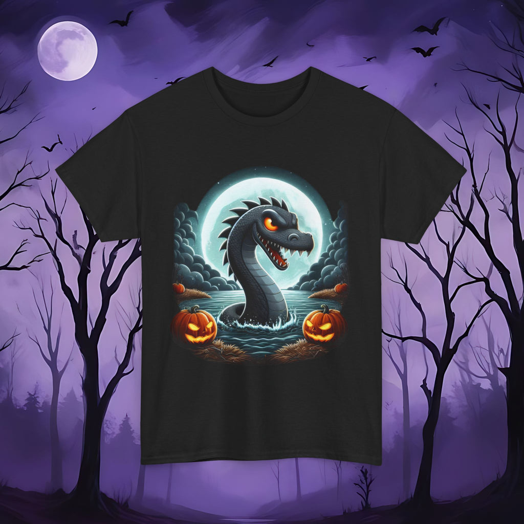 Lake Monster Pumpkin Patch T-Shirt