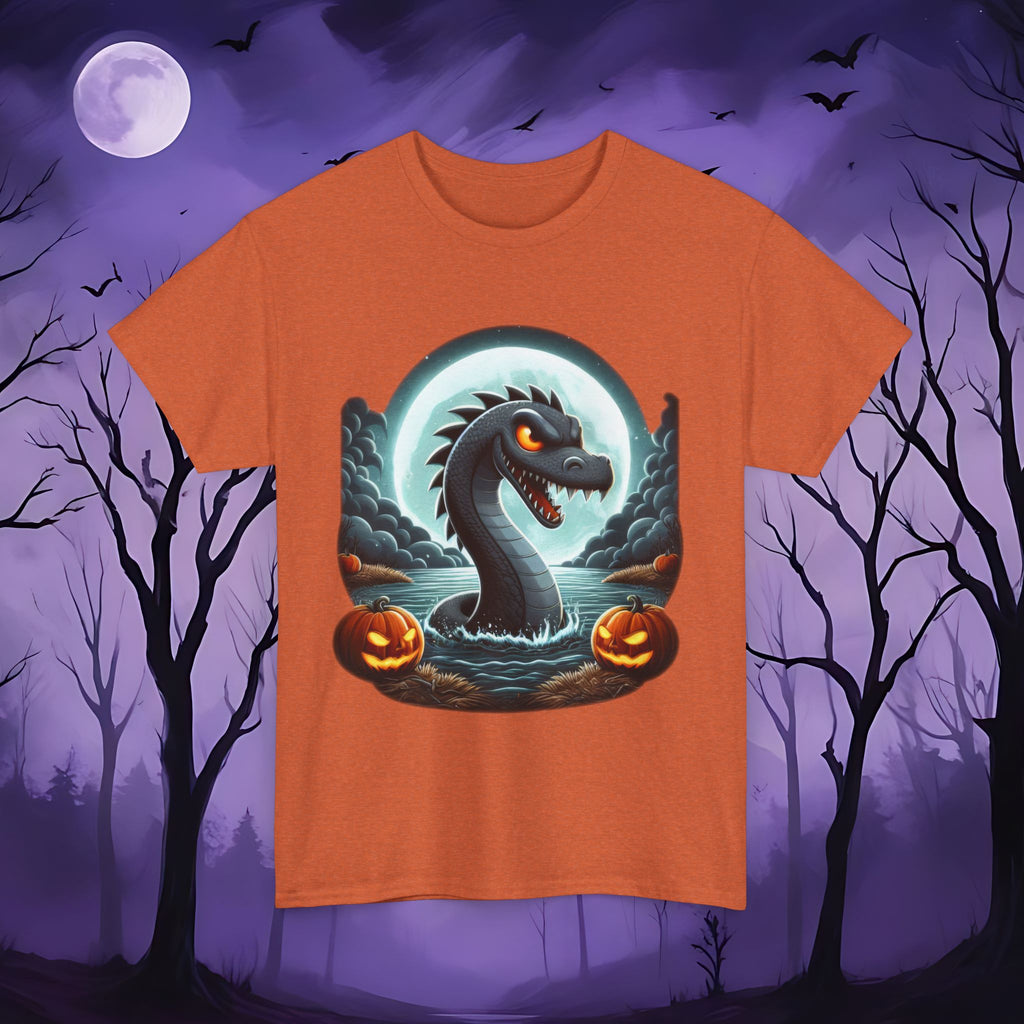 Lake Monster Pumpkin Patch T-Shirt