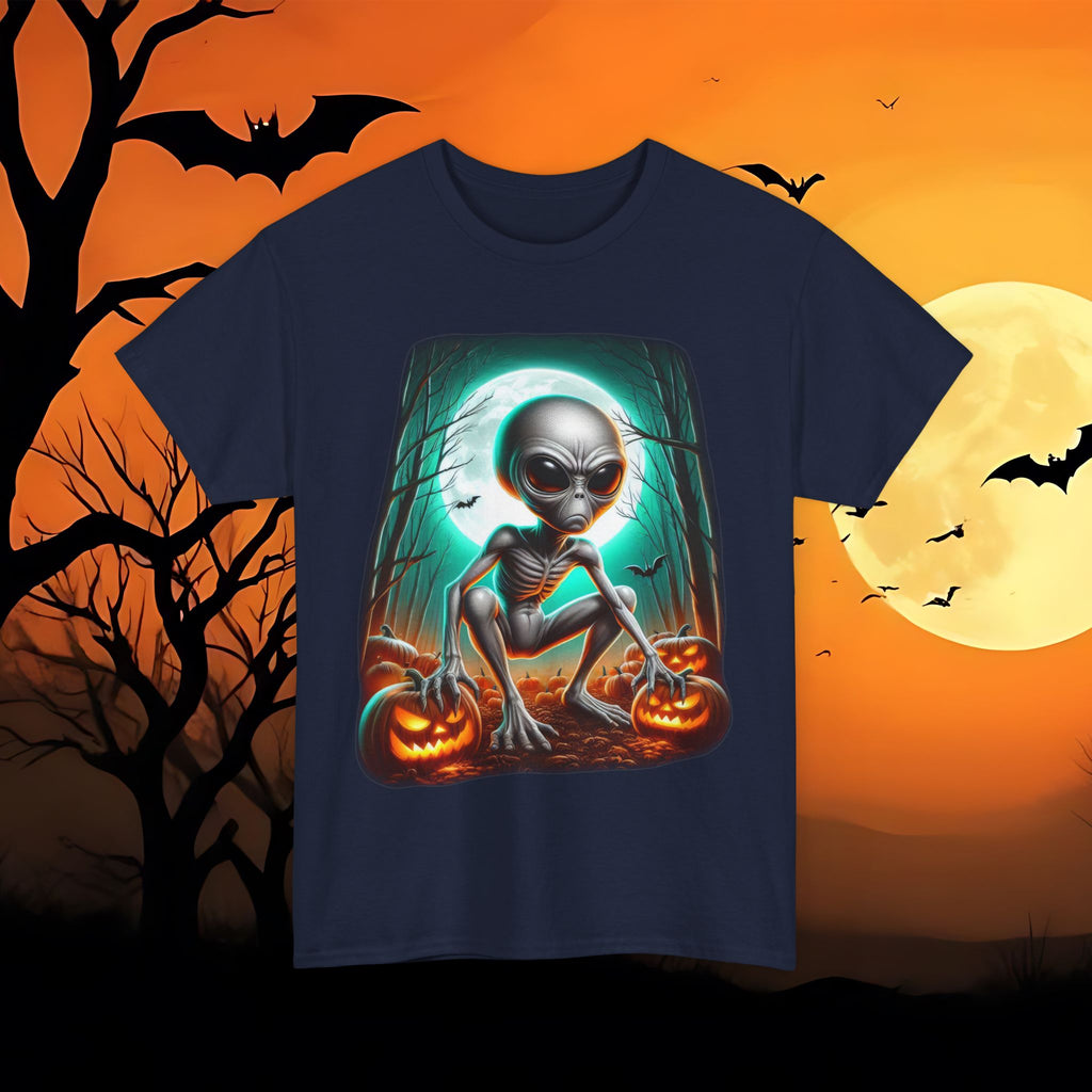 Alien Pumpkin Patch T-Shirt