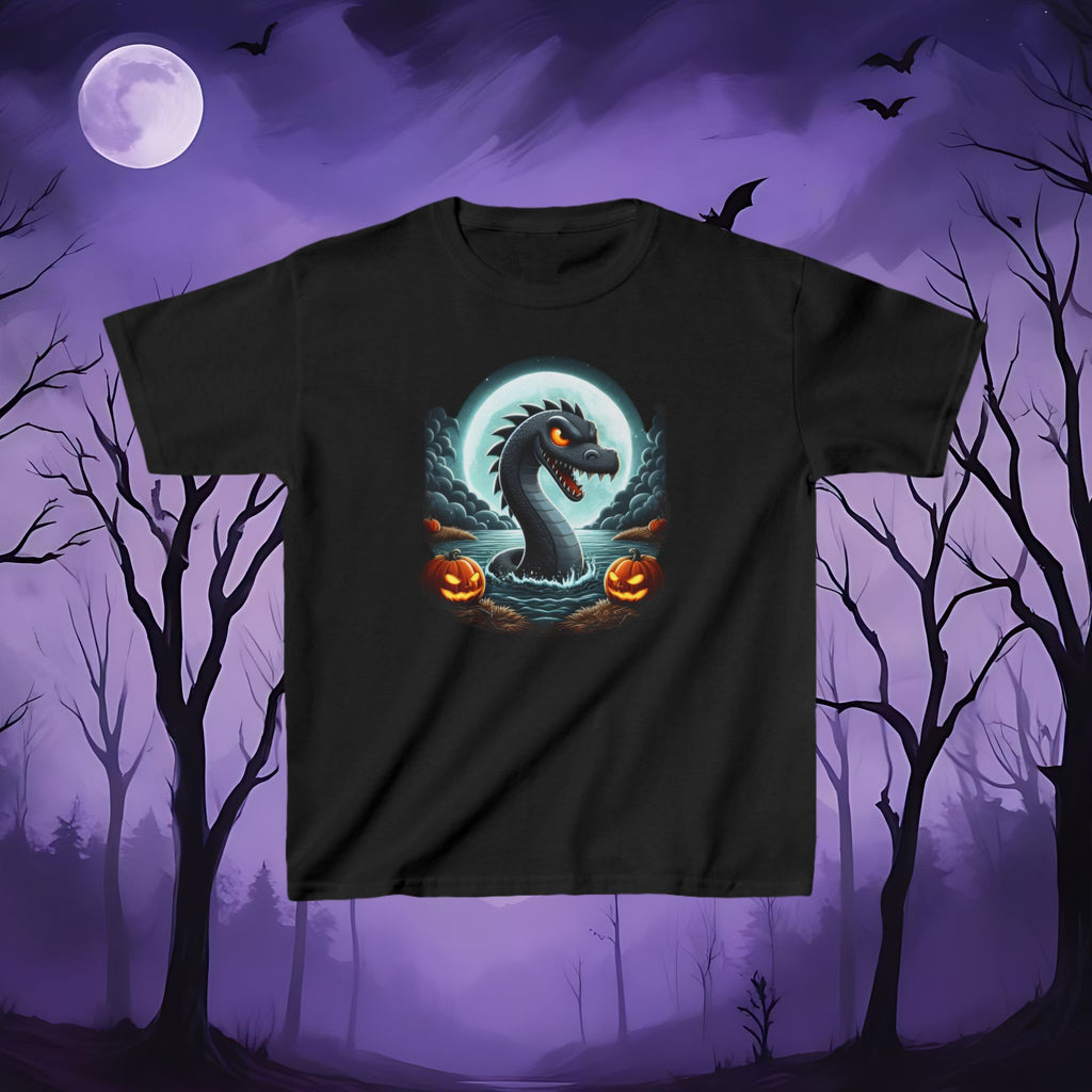 Lake Monster Pumpkin Patch Youth T-shirt