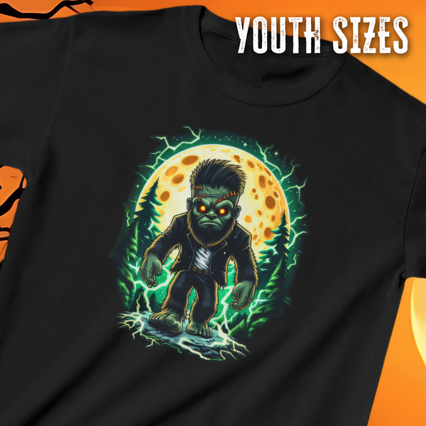 Bigfoot Frankenstein Youth T-shirt