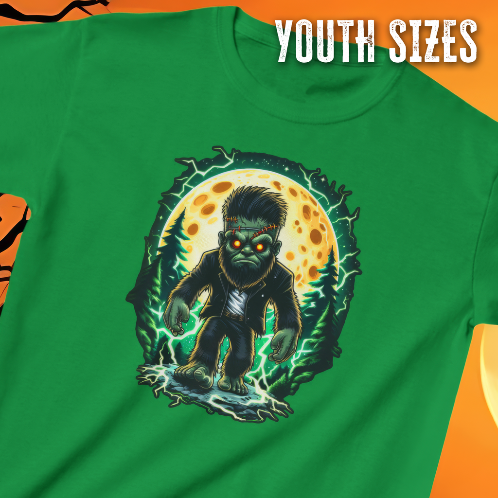 Bigfoot Frankenstein Youth T-shirt