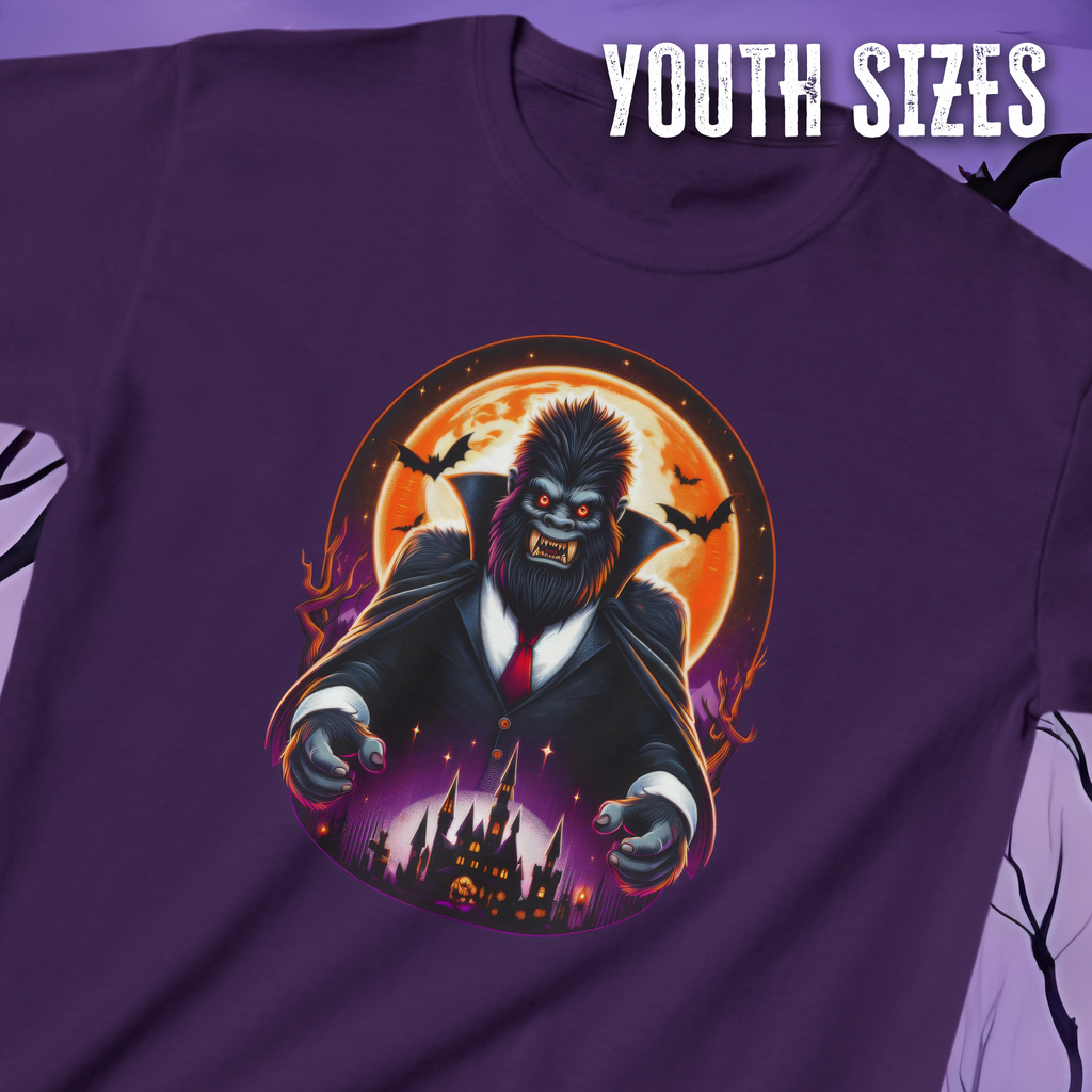 Bigfoot Vampire Youth T-shirt