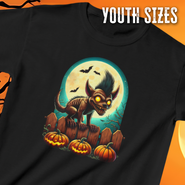 Chupacabra Pumpkin Patch Youth T-shirt