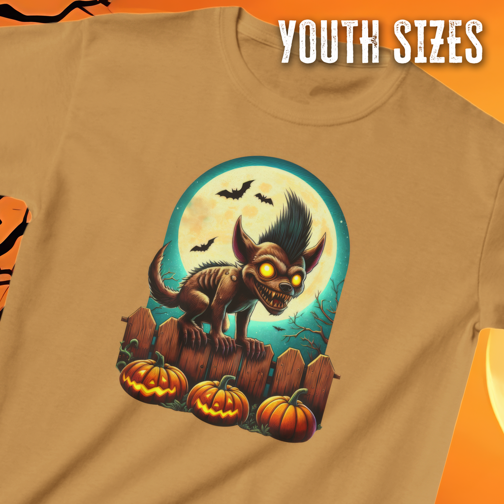 Chupacabra Pumpkin Patch Youth T-shirt