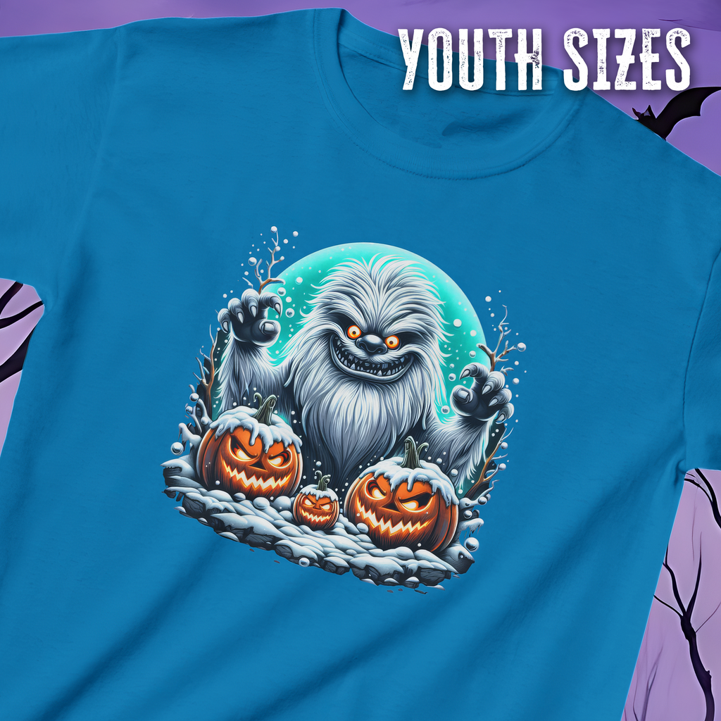 Yeti Pumpkin Patch Youth T-shirt