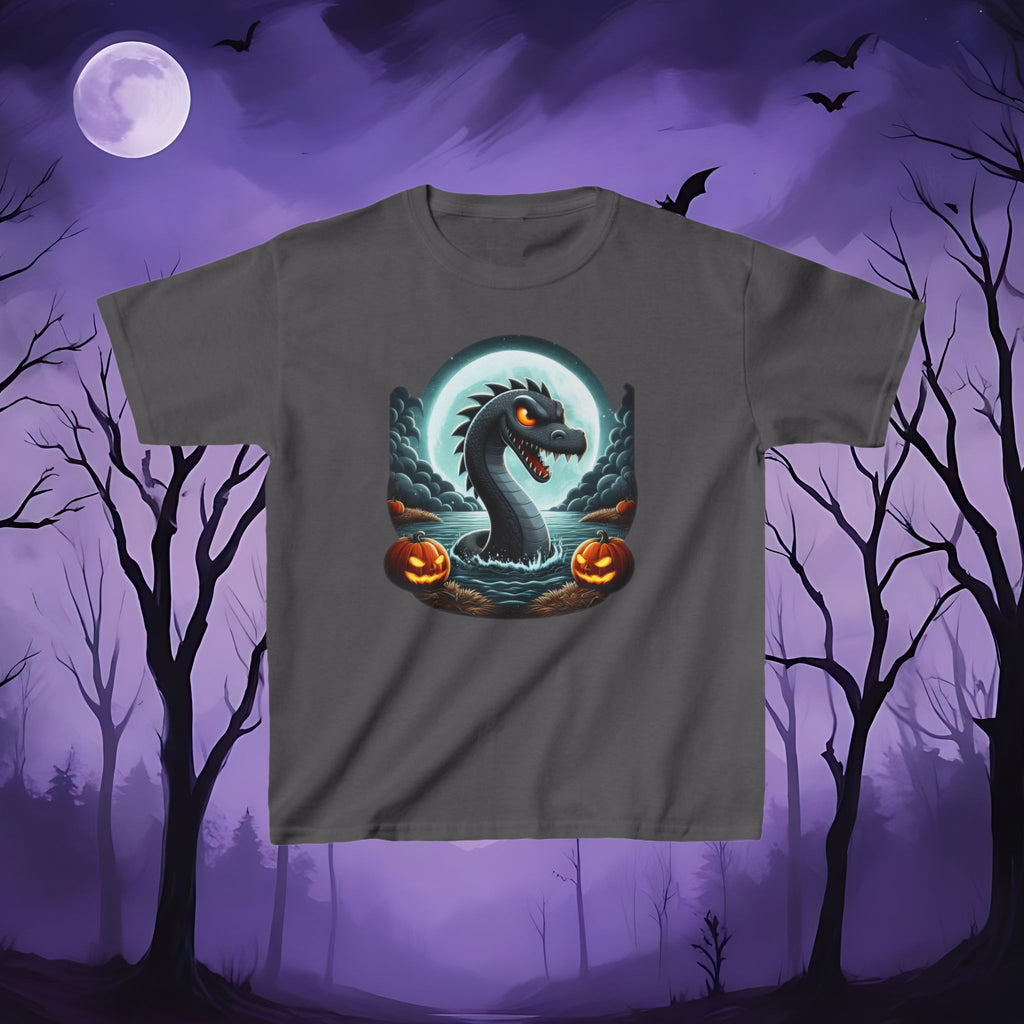 Lake Monster Pumpkin Patch Youth T-shirt