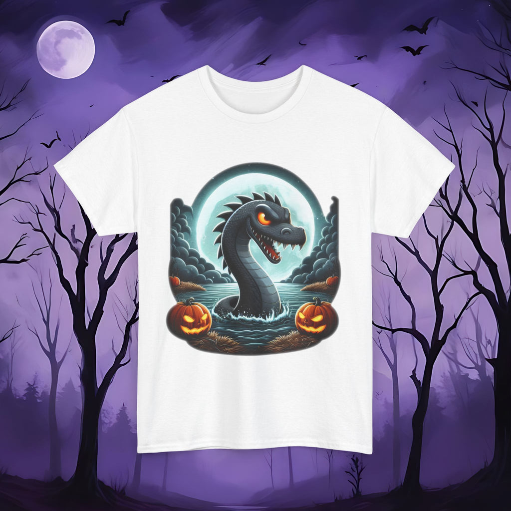 Lake Monster Pumpkin Patch T-Shirt