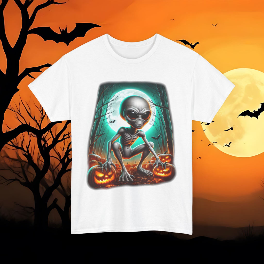 Alien Pumpkin Patch T-Shirt