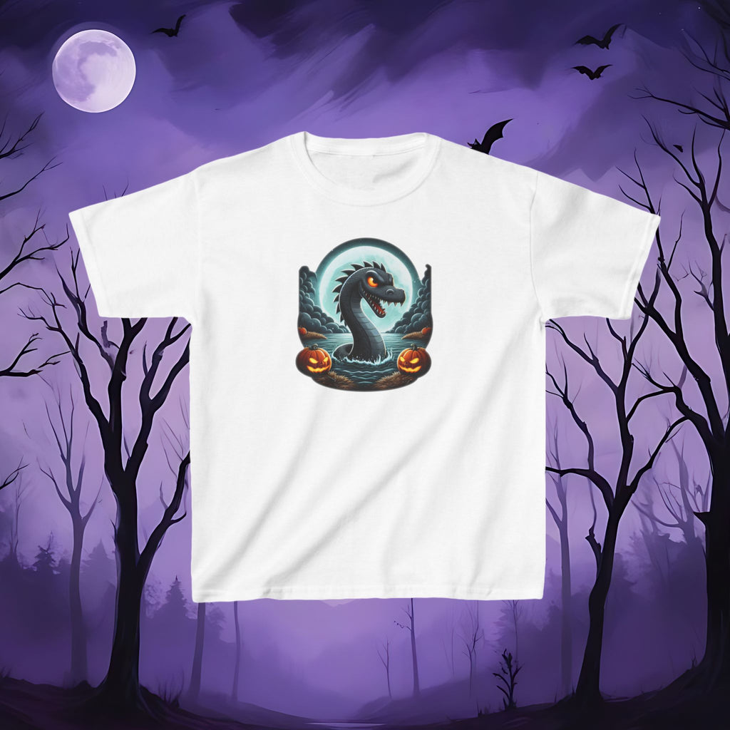 Lake Monster Pumpkin Patch Youth T-shirt